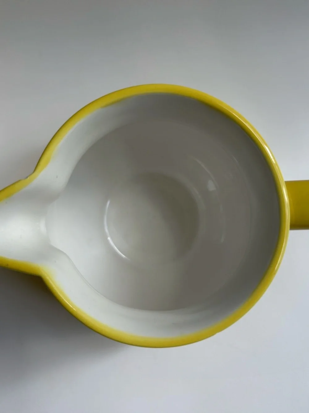 Savoir Vivre Yellow Ceramic Sugar & Creamer Set, 1980's